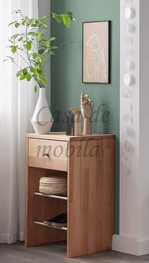 Dielenkommode mit Schuhablage 50x76x35cm GOMMA Kernbuche massiv geölt von Casademobila Goslar Dielenkommode mit Schuhablage 50x76x35cm GOMMA Kernbuche massiv geölt von Casademobila Goslar