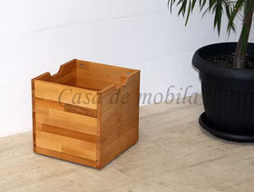 Holzbank mit Schubladen 120x45x40cm GOMMA Kernbuche massiv natur geölt von Casademobila Goslar