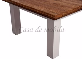 Couchtisch 100x45x70cm OAKDALE Birke massiv reinweiß / Wildeiche von Casademobila Goslar Couchtisch 100x45x70cm OAKDALE Birke massiv reinweiß / Wildeiche von Casademobila Goslar