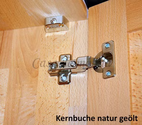 Kleiderschrank 5türig COLORADO 237x216x60cm Massivholz natur geölt von Casademobila Goslar Kleiderschrank 5türig COLORADO 237x216x60cm Massivholz natur geölt von Casademobila Goslar