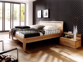 Vollholz Einzelbett seniorengeeignet CASERA 100x200x43cm Asteiche Bianco geölt Wimmer Casa de Mobila Goslar Vollholz Einzelbett seniorengeeignet CASERA 100x200x43cm Asteiche Bianco geölt Wimmer Casa de Mobila Goslar