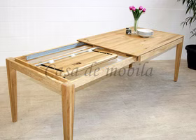 massivholztisch ausziehbar 160x90cm wildeiche massiv stabverleimt natur geölt casademobila goslar massivholztisch ausziehbar 160x90cm wildeiche massiv stabverleimt natur geölt casademobila goslar