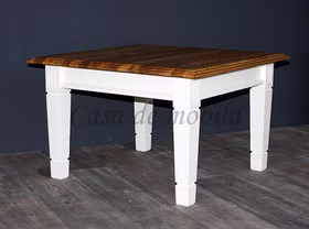 Couchtisch 100x45x70cm OAKDALE Birke massiv reinweiß / Wildeiche von Casademobila Goslar Couchtisch 100x45x70cm OAKDALE Birke massiv reinweiß / Wildeiche von Casademobila Goslar