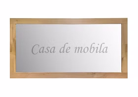 Wandspiegel 123x63x2cm ZACHARIAS Wildeiche massiv geölt Wandspiegel ZACHARIAS 123x63x2cm Wildeiche massiv natur geölt von Casademobila
