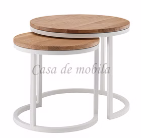 Couchtisch-Set-rund-50x43x50cm-40x38x40cm-Wildeiche-geoelt-Metall-weiss-Benni-92-604-3.jpg