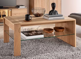 Couchtisch HERZBERG 110x50x70cm Wildeiche massiv geölt sandgestrahlt Casa de mobila Goslar Couchtisch HERZBERG 110x50x70cm Wildeiche massiv geölt sandgestrahlt Casa de mobila Goslar