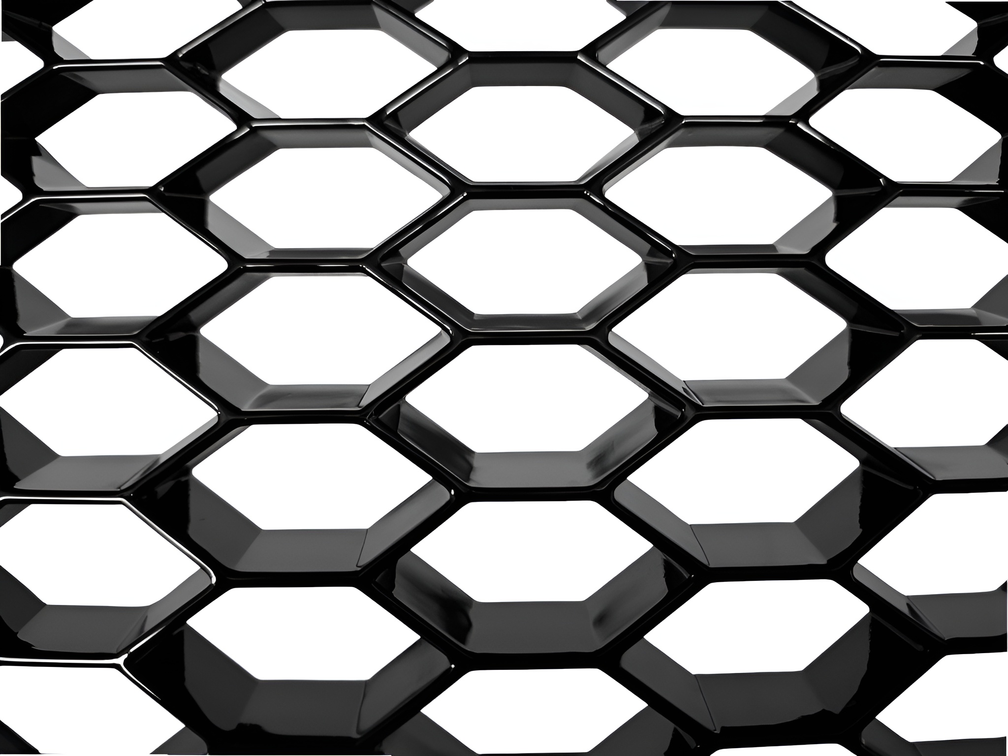 Kühlergrill Frontgrill Waben Grill Glanz passend für Audi A5 8T B8 2007-2011 Kühlergrill Frontgrill Waben Grill Glanz passend für Audi A5 8T B8 2007-2011