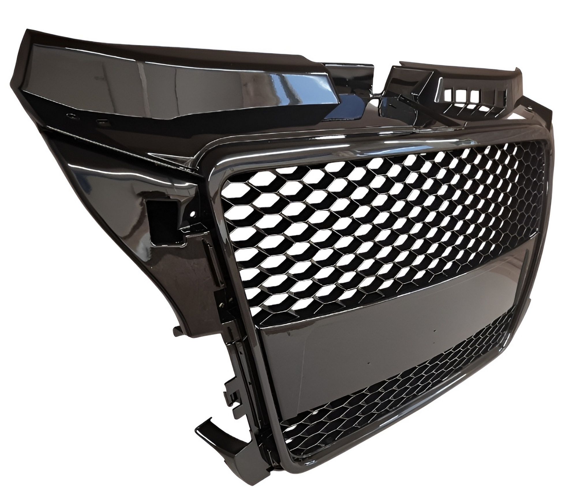Calandre Grille Nid D'abeilles Noir Brillant compatible avec Audi A3 S3 RS3 8P 2008-2013 - 1122171 Calandre Grille Nid D'abeilles Noir Brillant compatible avec Audi A3 S3 RS3 8P 2008-2013 - 1122171