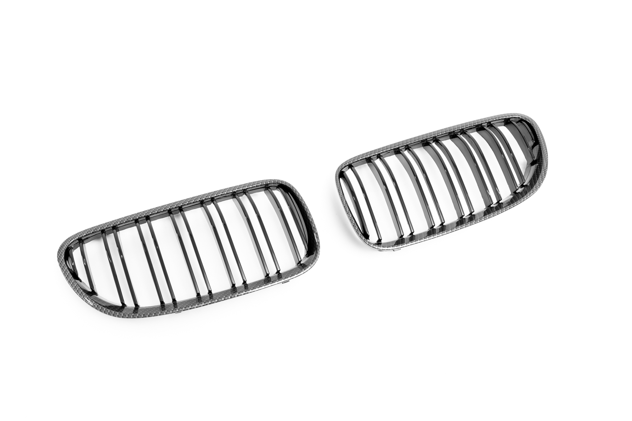 Grille Calandre Noir Mat Pour BMW Série 3 E92 Coupé & E93 Cabriolet - Phase 1 Avant 03/2010