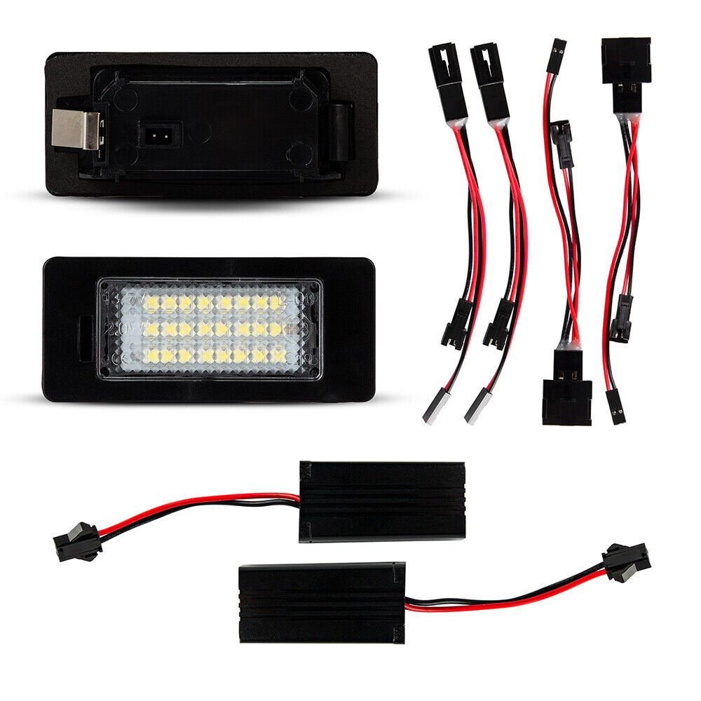 For Audi A4 S4 B8 A5 S5 Q5 TT For VW Passat B6 3C LED License