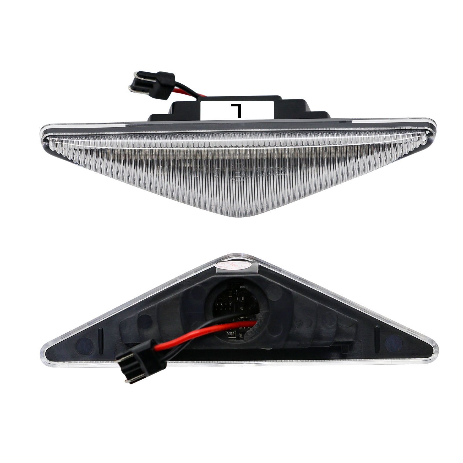 thumbnail image 2 of Amber Side Indicator Repeater Lens Light For Ford Fiesta MK3/MK4, KA, Mondeo MK1, Transit | Left/Right 2 of 13