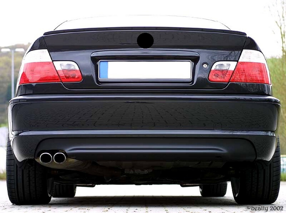 Suitable for BMW E46 3 Series Saloon Rear Boot Trunk Spoiler Lip Wing Sport Trim Suitable for BMW E46 3 Series Saloon Rear Boot Trunk Spoiler Lip Wing Sport Trim