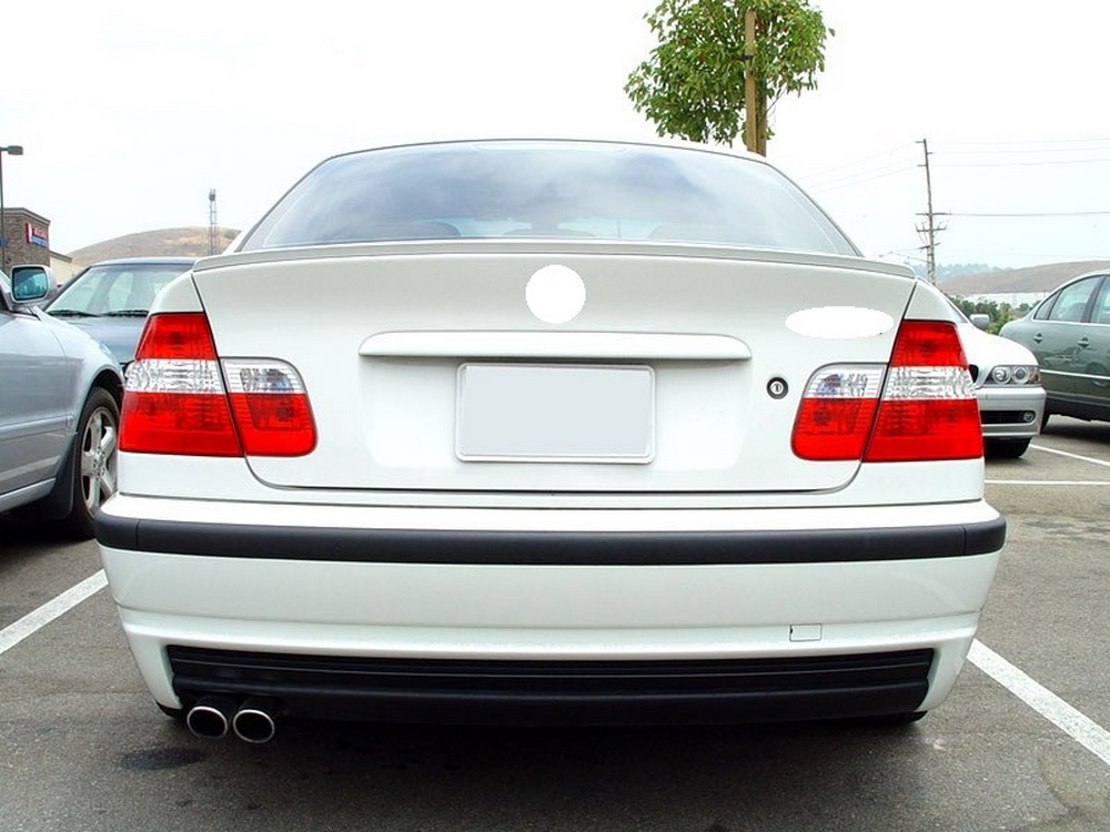 Suitable for BMW E46 3 Series Saloon Rear Boot Trunk Spoiler Lip Wing Sport Trim Suitable for BMW E46 3 Series Saloon Rear Boot Trunk Spoiler Lip Wing Sport Trim