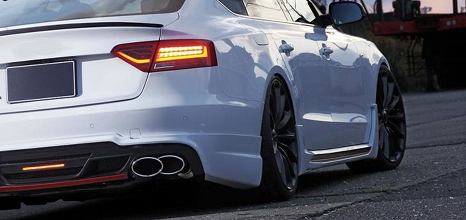 Passend für Audi A5 S5 RS5 Heck Spoiler Spoilerlippe Kofferraum Lippe Heckspoilerlippe Passend für Audi A5 S5 RS5 Heck Spoiler Spoilerlippe Kofferraum Lippe Heckspoilerlippe