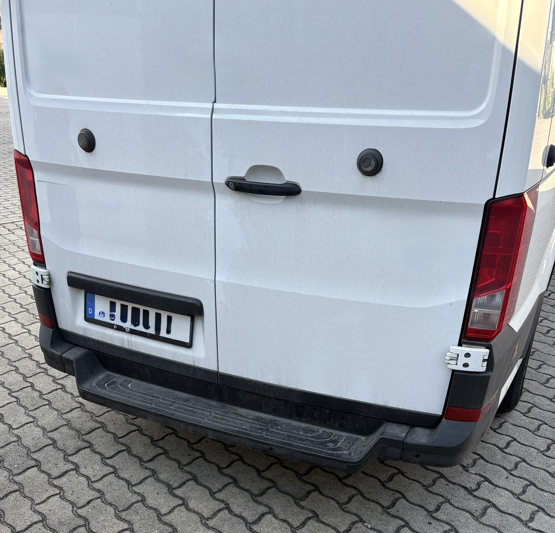 MAN TGE Trittstufe Trittbrett Für Hintere Stoßstange - VW Crafter & MAN TGE Ab 2017 VW Crafter MAN TGE Trittbrett Hinten