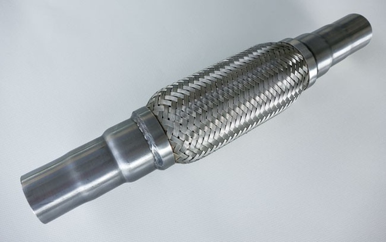 Passend für Honda Uni Flexrohr Flexstück Flammrohr Hosenrohr Auspuff 45x48x55 400MM Passend für Honda Uni Flexrohr Flexstück Flammrohr Hosenrohr Auspuff 45x48x55 400MM