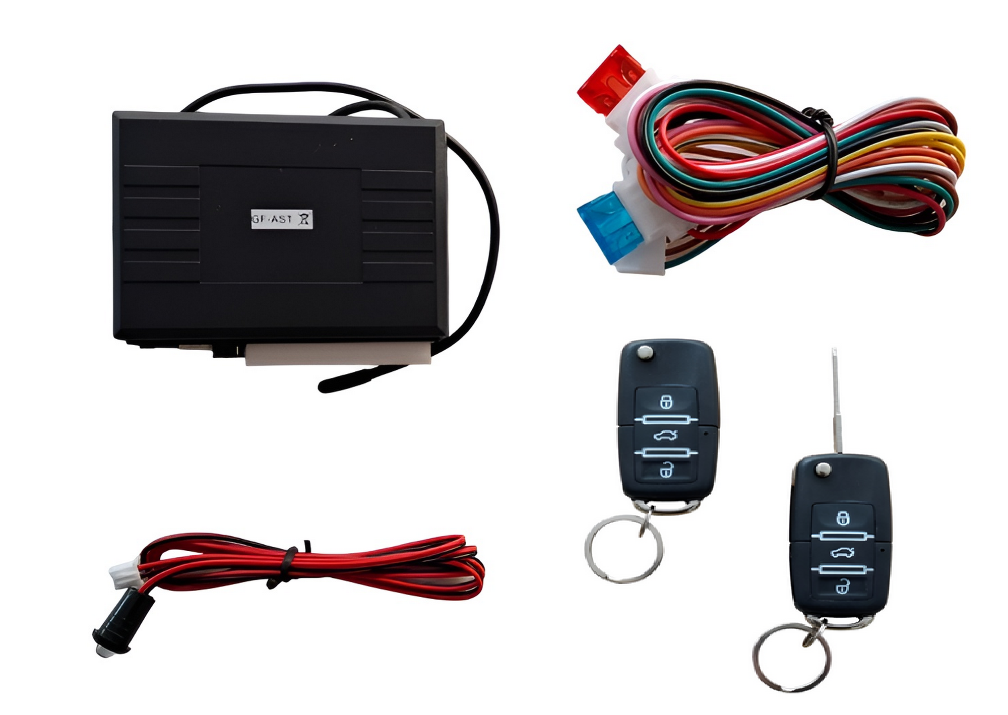 Funkfernbedienung Zentralverriegelung 2 Handsender Fernbedie...