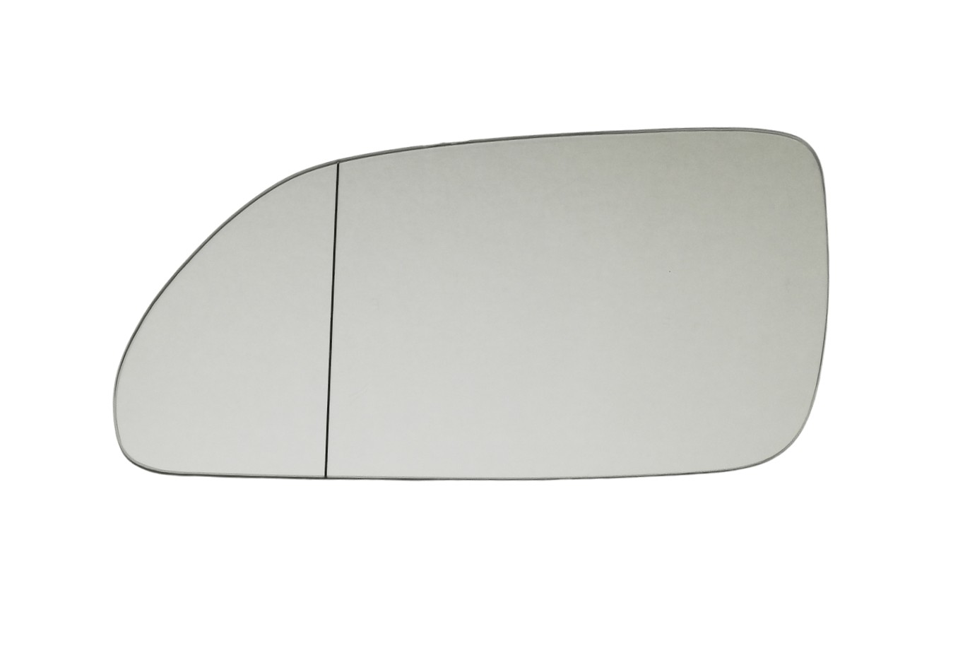 Für VW Polo 9N Spiegelglas Asphärisch Weiß Beheizt Links