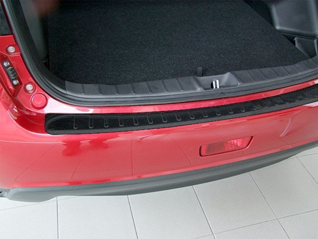 Für Ford Kuga 2 2012+ Ladekantenschutz Metall mit Abkantung Schwarz ...