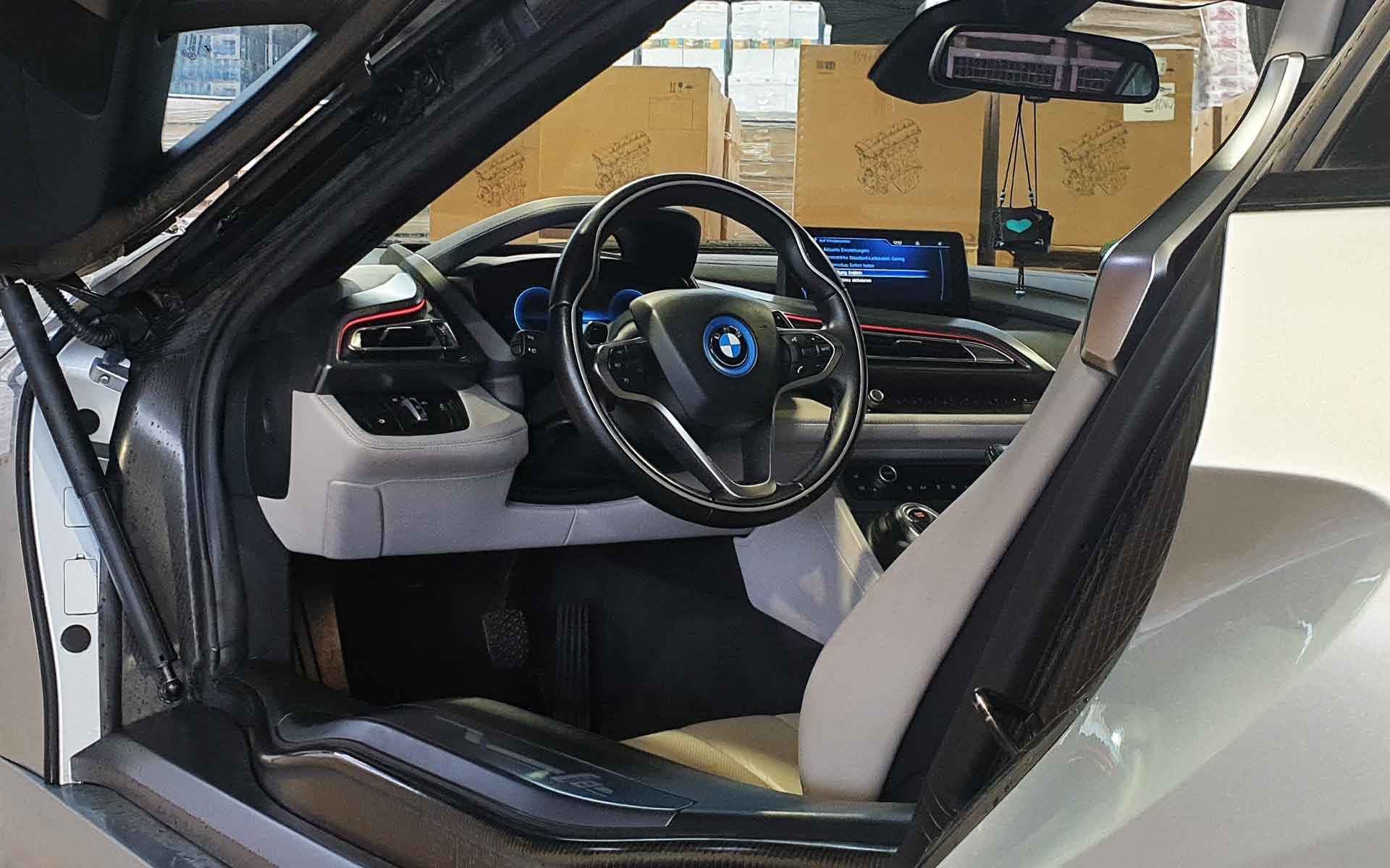 Interieur des BMW i8 Coupé