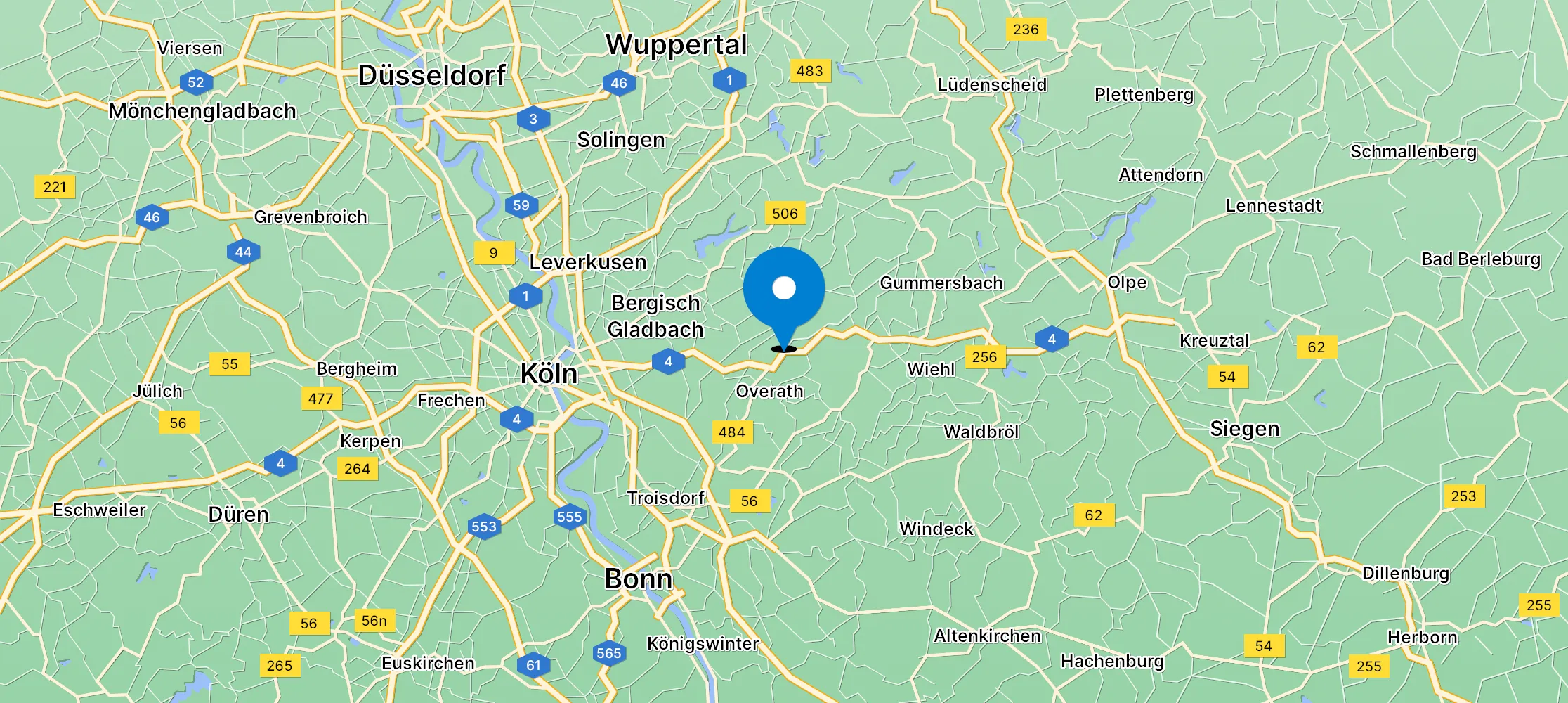 Anfahrt zur H2 Motors GmbH