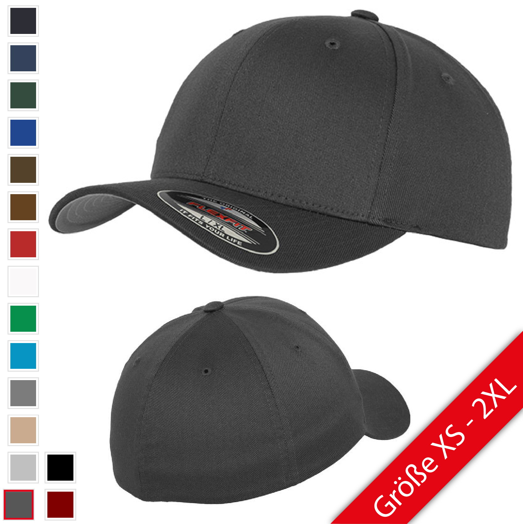 Flexfit® Wooly Combed Cap | MyShirt Shop