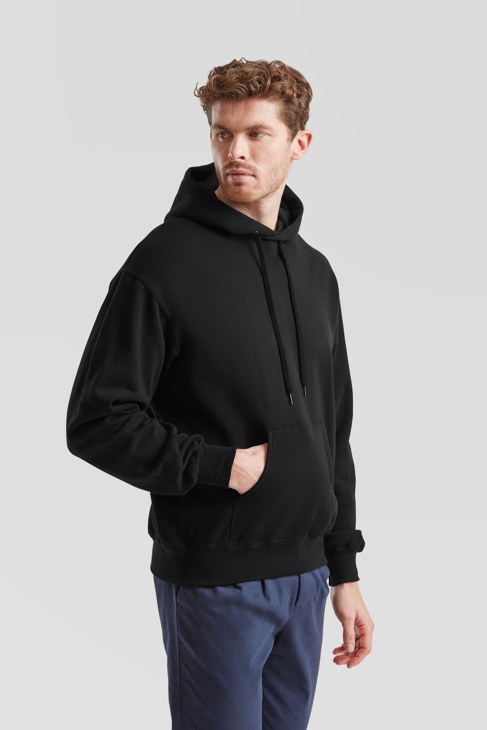 Fruit of the Loom Dubbelpak Classic Hoodie voor heren, verpakking van 2 stuks gratis MyShirt stoffen zak, Kleur: wit., M Fruit of the Loom Dubbelpak Classic Hoodie voor heren, verpakking van 2 stuks gratis MyShirt stoffen zak, Kleur: wit., M