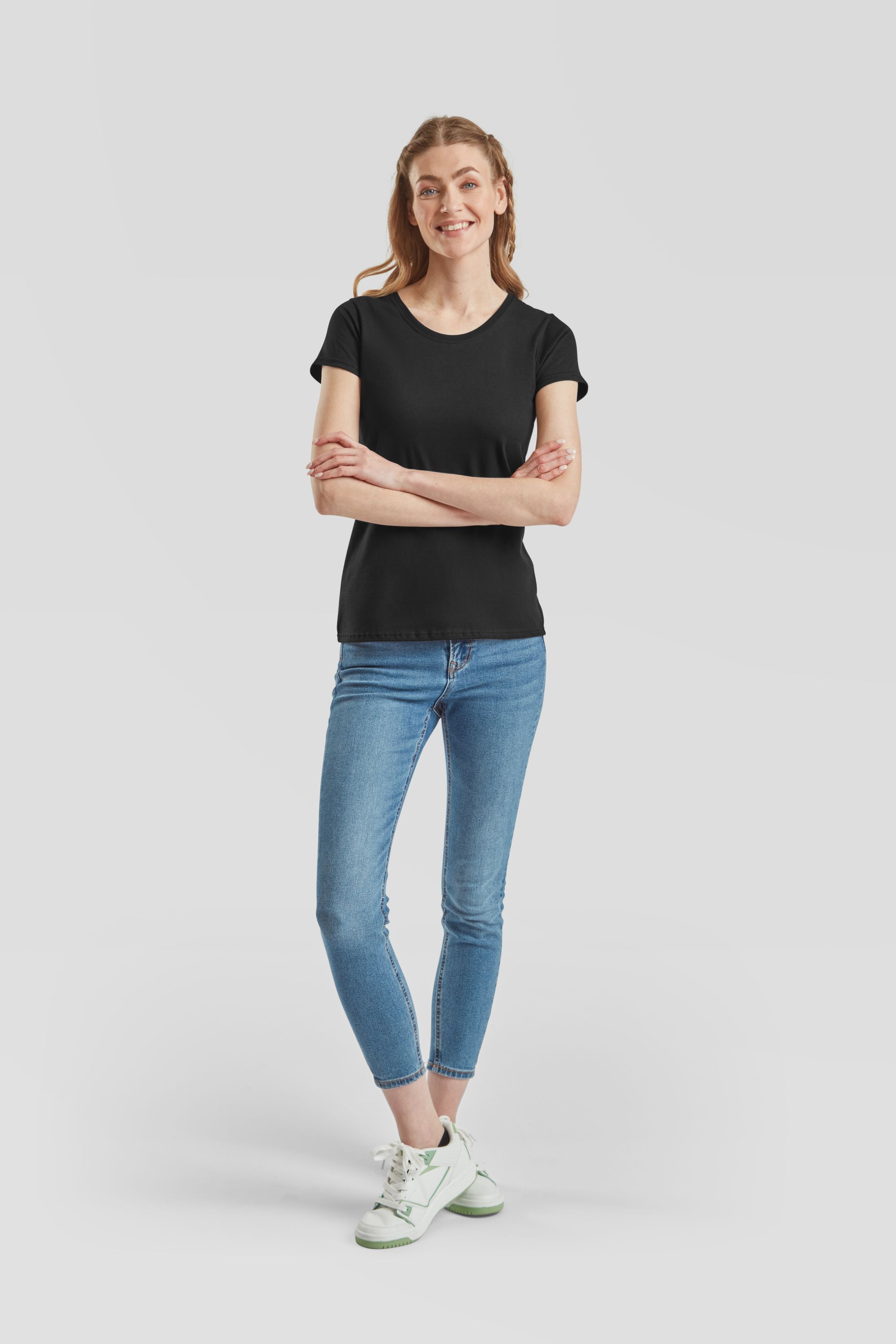 Ten Cate Dames Basics T-shirt Zwart Ten Cate Dames Basics T-shirt Zwart