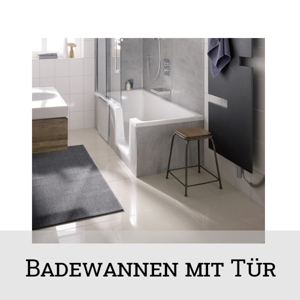 Badewannen mit Tür