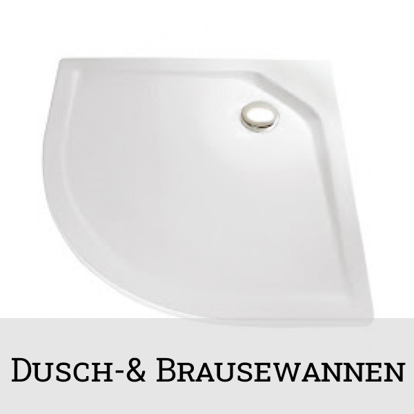 Duschwannen und Brausewannen