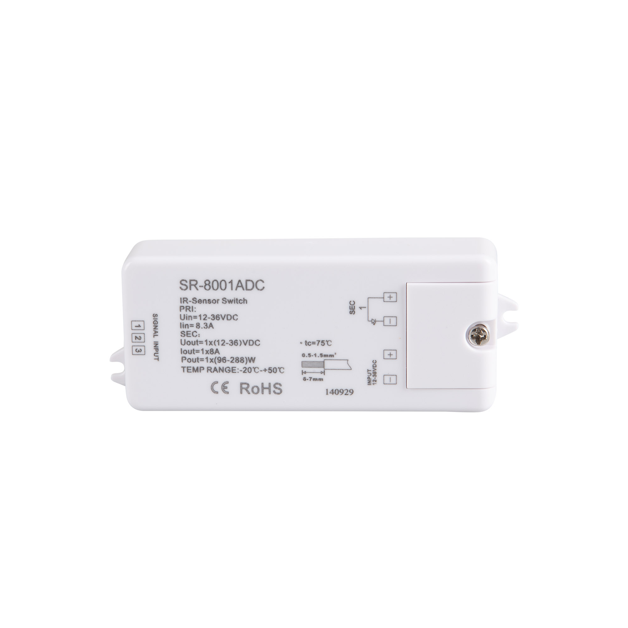 LED CONNEX SR-8001ADC IR-Sensor Schalter 12-36V DC