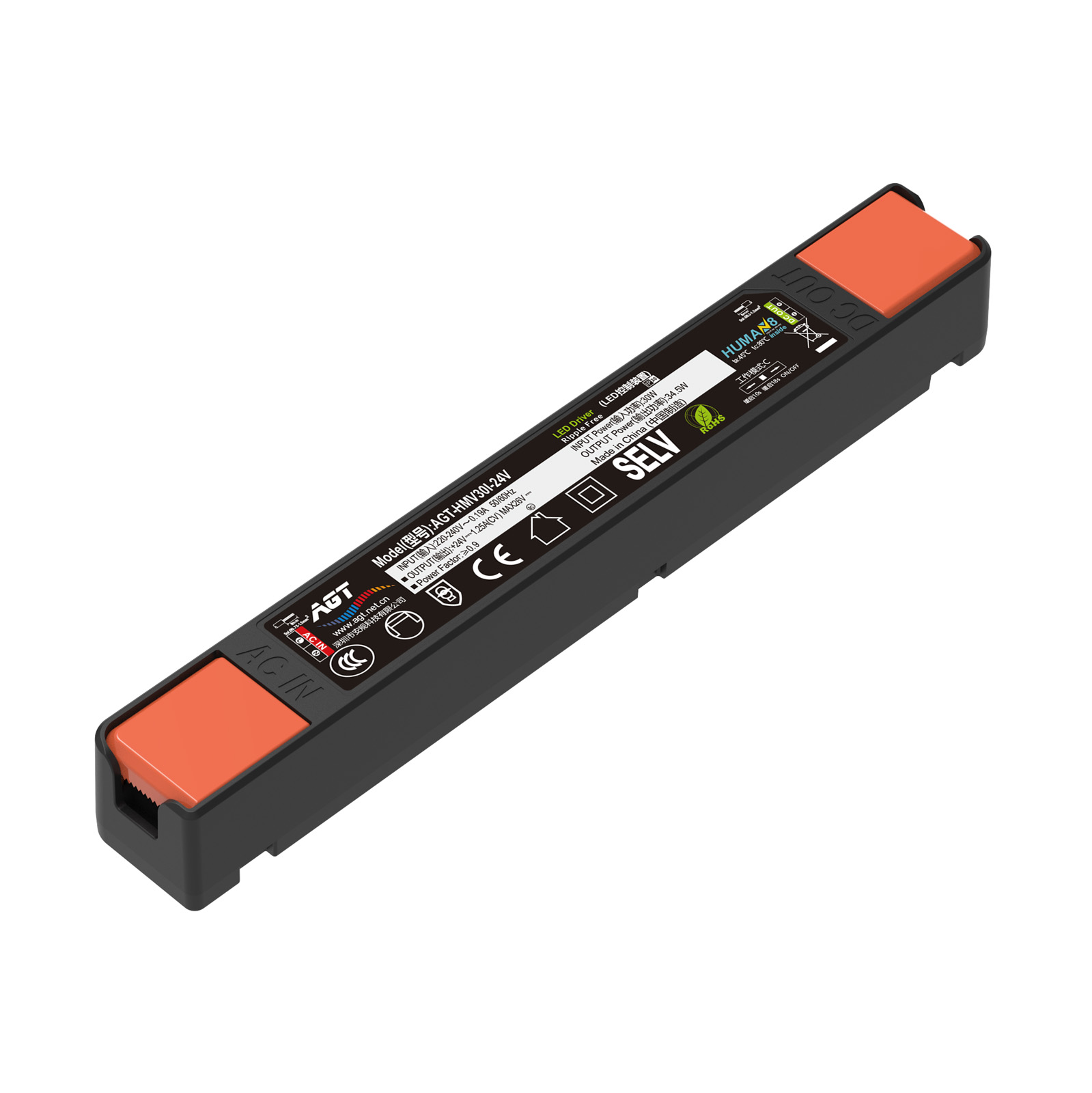 LED Netzteil 24V 30W 2.5A Soft-Start- / Stopp