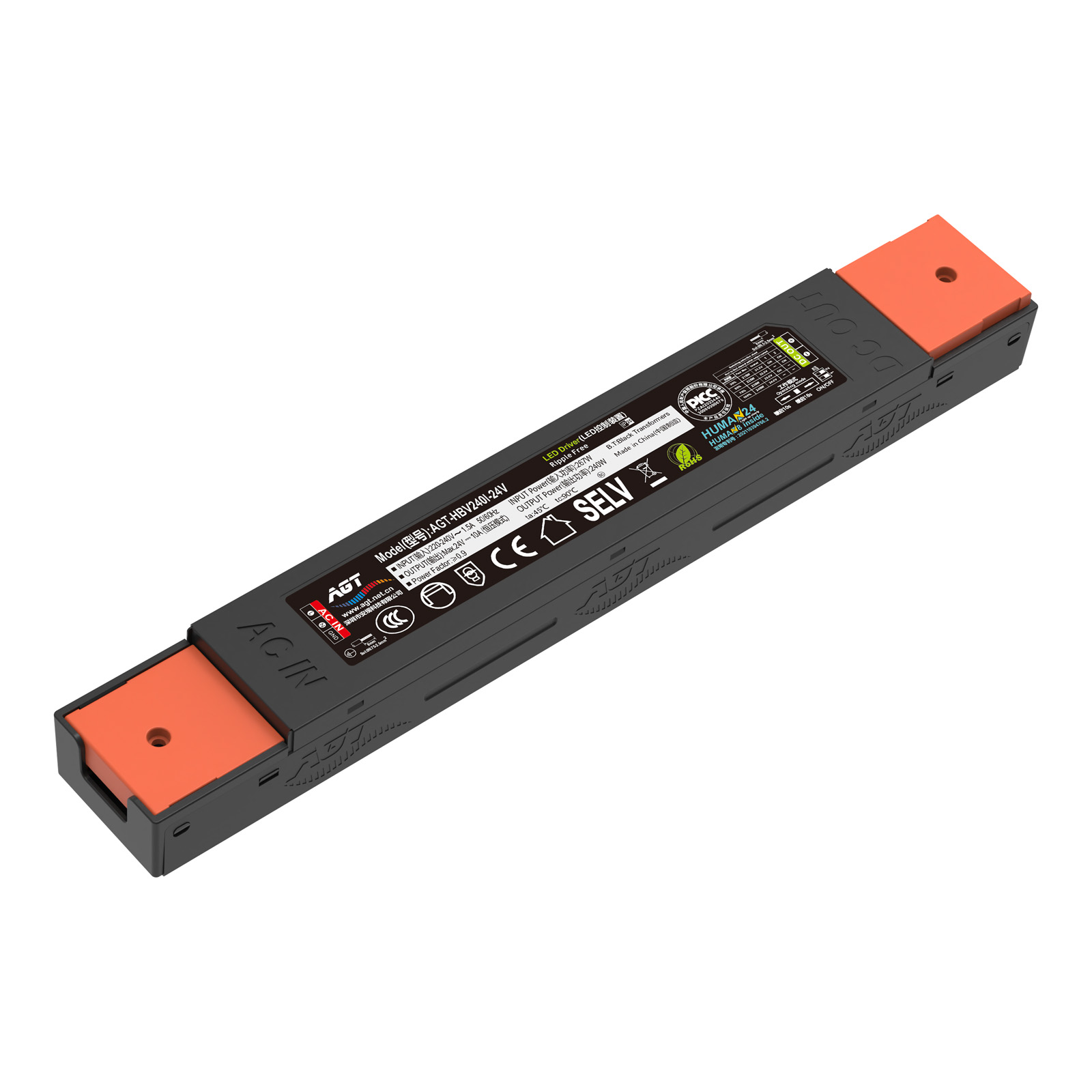 LED Netzteil 24V 240W 10A Soft-Start- / Stopp