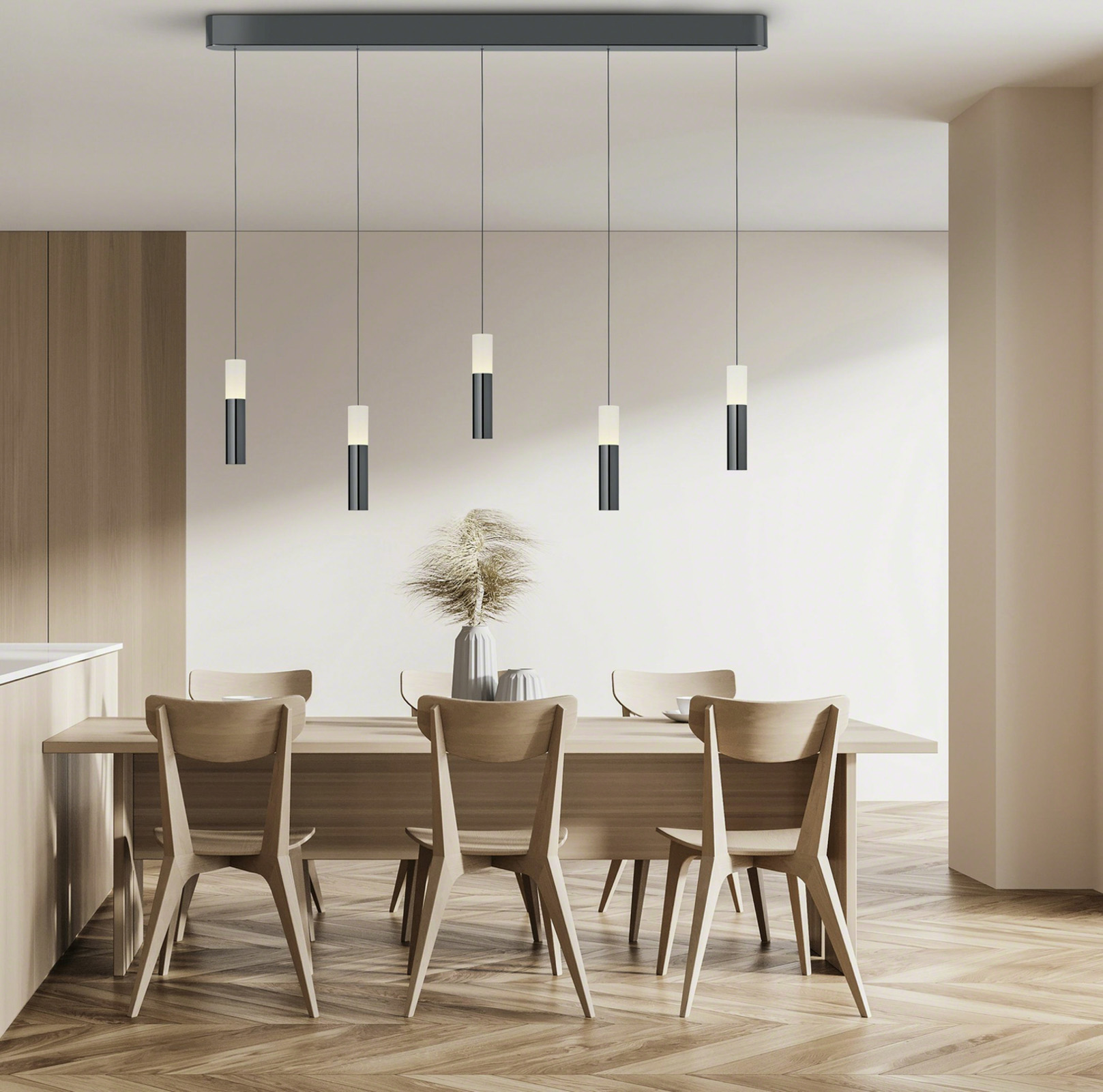 Helestra LIDOS Pendelleuchte schwarzchrom