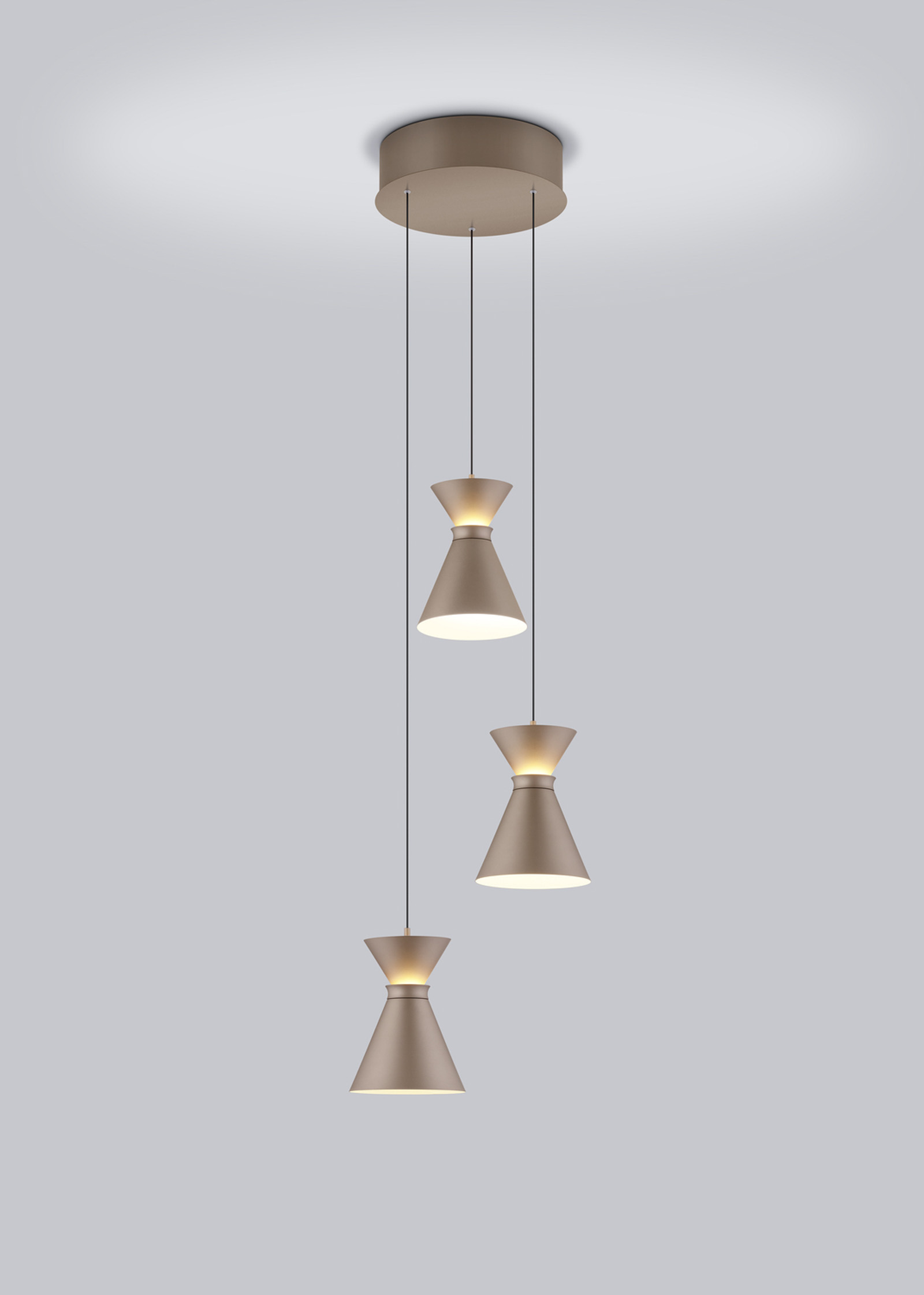 Helestra LEDA Pendelleuchte coffee