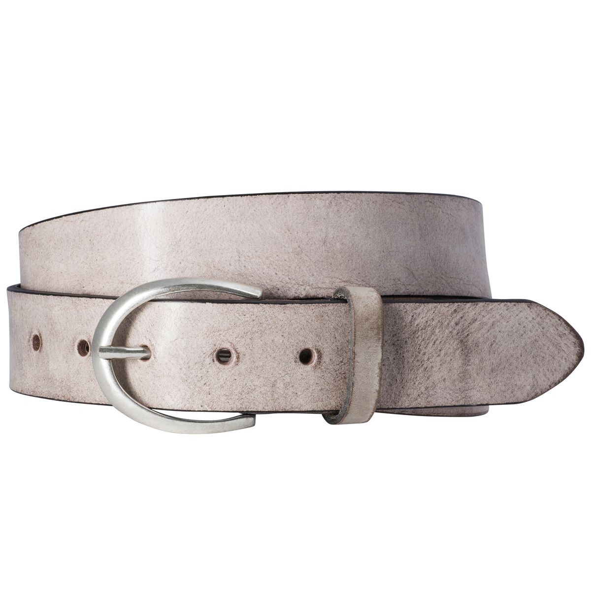 LINDENMANN Ledergürtel Damen echtes Leder 40 mm braun 