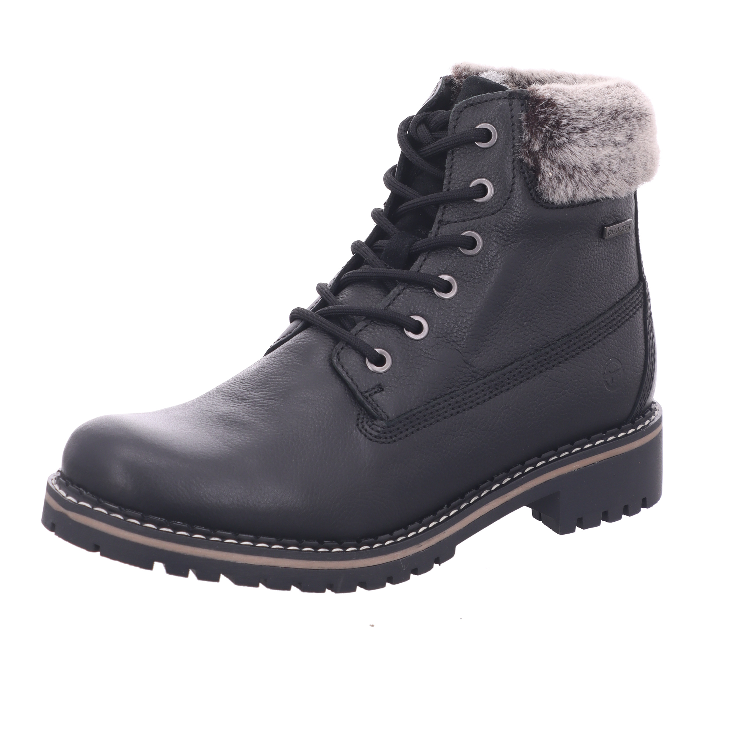 Tamaris Stiefel SchnÃ¼rstiefel Damen Schwarz Tamaris Tamaris Damen
