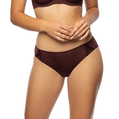 VIANIA Slip 151114 Carola in Bikinislip-Form Farbe Braun (Dark Secret)