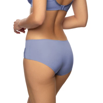 Rückansicht Panty Carola in Farbe Cornflower Blau