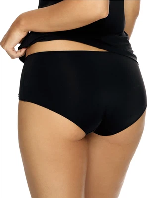 Rückansicht Panty Carola in Farbe Schwarz