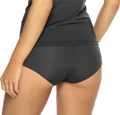 Rückansicht Panty Carola in Farbe Volcano