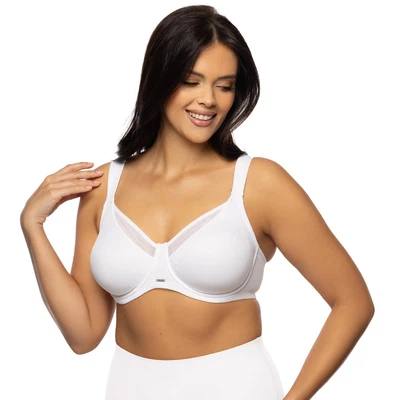 Vorderansicht Artikel 241472 Minimizer Bügel-BH Elina für große Größen Curvy Farbe Weiß