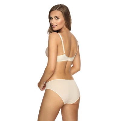 Rückansicht Bügel-BH mit Spacercups in Farbe Cream