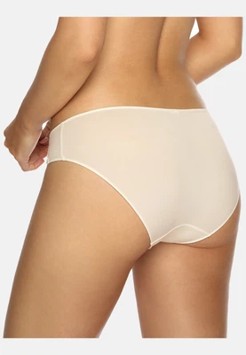 Rückansicht Slip in Bikinislip-Form in Farbe Cream