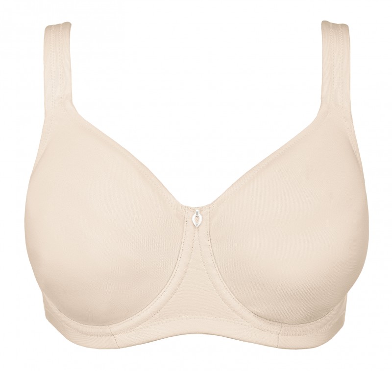 VIANIA Bügel-BH 114450 Anna mit Spitze breite Komfortträger Farbe Weiß