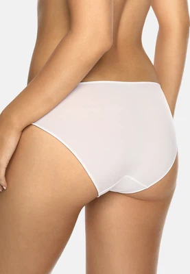 Rückansicht Slip in Bikinislip-Form in Farbe Weiß