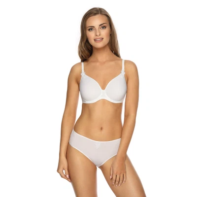 VIANIA Bügel-BH 211400 Betty gemoldete Spacercups schmale Träger Farbe Weiß