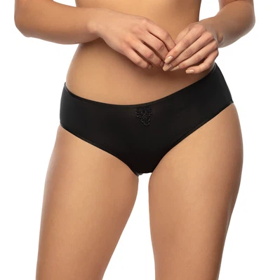 VIANIA Bikinislip 211200 Betty höhere Schnittform Farbe Schwarz