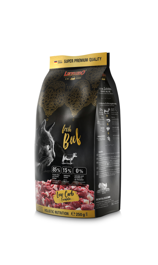 LEONARDO 1,5kg fresh Salmon Katzenfutter Trockenfutter Katze Getreidefrei Futter