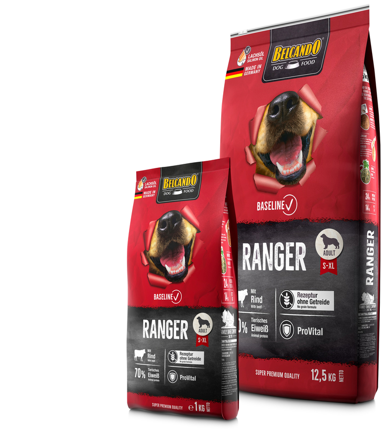 BELCANDO Baseline Ranger GF 1 kg Hundefutter getreidefrei Trockenfutter Hund